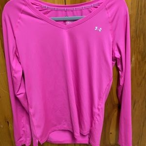 UA Hot Pink Long Sleeve
